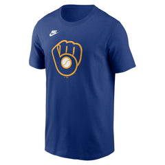 Royal Milwaukee Brewers Nike Cooperstown Collection T-Shirt