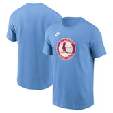 Light Blue St. Louis Cardinals Nike Cooperstown Collection T-Shirt