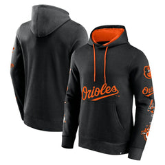 Black Baltimore Orioles Fanatics Wild Winner Pullover Hoodie