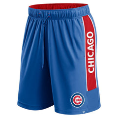 Royal Chicago Cubs Fanatics Win The Match Defender Shorts