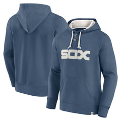 Fanatics Chicago White Sox Navy Plan for Adversity Henley Fleece Pullover Hoodie