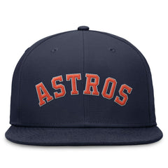 Navy Houston Astros Nike Performance Fitted Hat