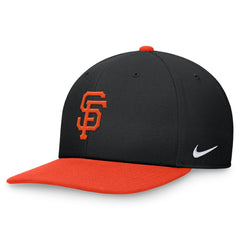Black/Orange San Francisco Giants Nike Two-Tone Snapback Hat