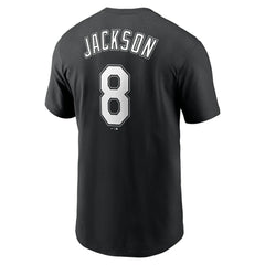 Black Bo Jackson Chicago White Sox Nike Cooperstown Collection Fuse Name & Number T-Shirt