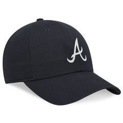 Navy Atlanta Braves Nike Club Adjustable Hat