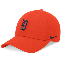Orange Detroit Tigers Nike Club Adjustable Hat