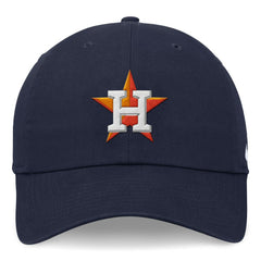Navy Houston Astros Nike Club Adjustable Hat