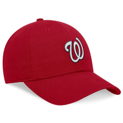 Red Washington Nationals Nike Club Adjustable Hat