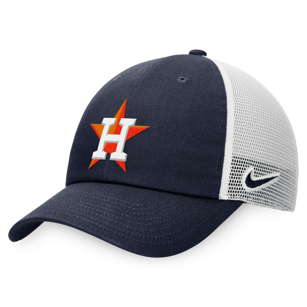 Navy Houston Astros Nike Club Trucker Adjustable Hat