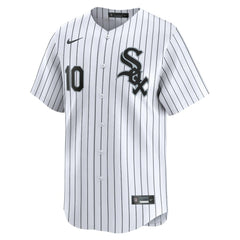 White Yoan Moncada Chicago White Sox Nike Home Limited Player Jersey