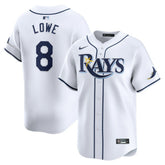 White Brandon Lowe Tampa Bay Rays Nike Home Limited Player Jersey