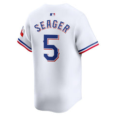 White Corey Seager Texas Rangers Nike Home Limited Player Jersey
