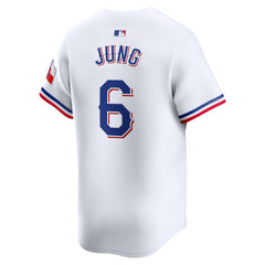 White Josh Jung Texas Rangers Nike Home Limited Player Jersey