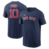 Navy Trevor Story Boston Red Sox Nike Fuse Name & Number T-Shirt