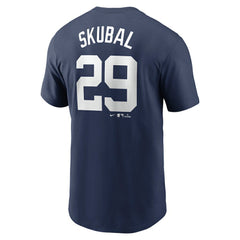 Navy Tarik Skubal Detroit Tigers Nike Fuse Name & Number T-Shirt