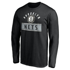 Brooklyn Nets Team Arch Knockout Long Sleeve T-Shirt