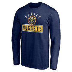 Denver Nuggets Team Arch Knockout Long Sleeve T-Shirt sale