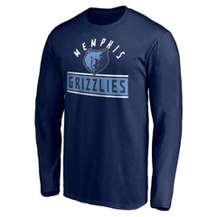 Memphis Grizzlies Team Arch Knockout Long Sleeve T-Shirt