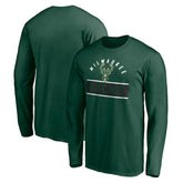 Milwaukee Bucks Team Arch Knockout Long Sleeve T-Shirt