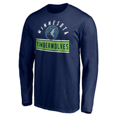 Minnesota Timberwolves Team Arch Knockout Long Sleeve T-Shirt