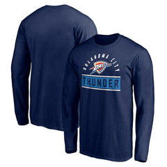 Oklahoma City Thunder Team Arch Knockout Long Sleeve T-Shirt