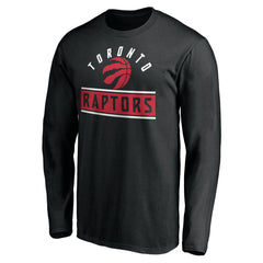 Toronto Raptors Team Arch Knockout Long Sleeve T-Shirt