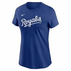 Royal Bobby Witt Jr. Kansas City Royals Nike Women's Cooperstown Collection Fuse Name & Number T-Shirt