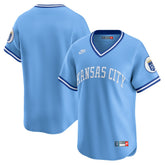 Light Blue Kansas City Royals Nike Cooperstown Collection Limited Jersey