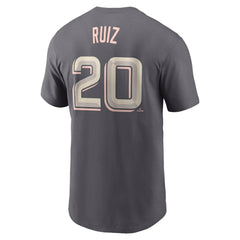 Gray Keibert Ruiz Washington Nationals Nike City Connect Fuse Name & Number T-Shirt