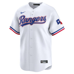 White Jacob deGrom Texas Rangers Nike Home Limited Player Jersey