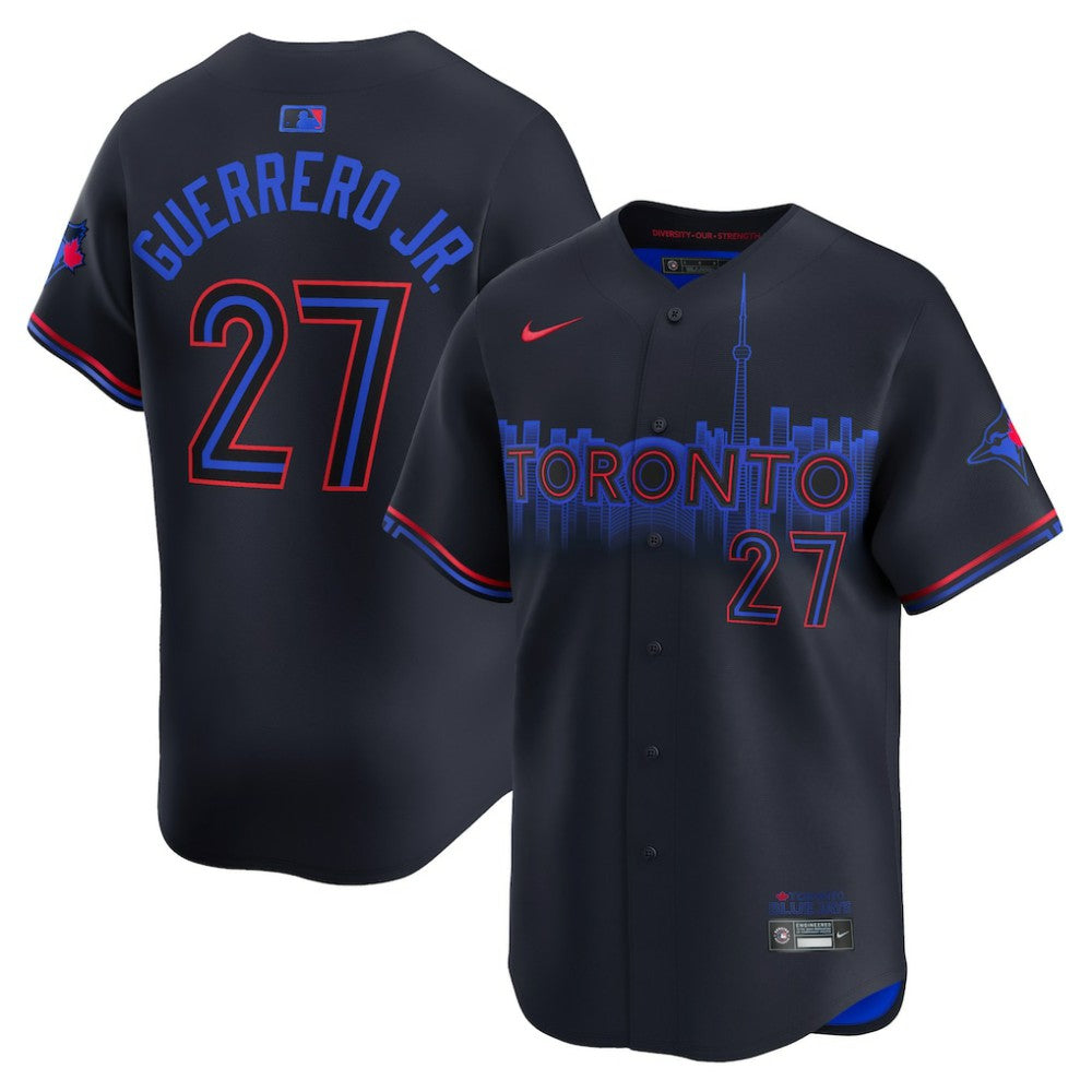 Black Vladimir Guerrero Jr. Toronto Blue Jays Nike 2024 City Connect Limited Player Jersey
