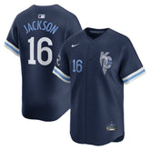 Navy Bo Jackson Kansas City Royals Nike City Connect Retired Player Jersey