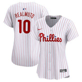White J.T. Realmuto Philadelphia Phillies Nike Women's Home Limited Player Jersey