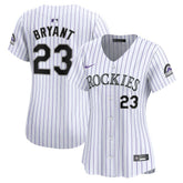 White Kris Bryant Colorado Rockies Nike Women's Home Limited Player Jersey