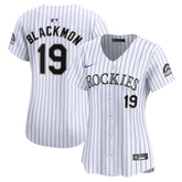 White Charlie Blackmon Colorado Rockies Nike Women's Home Limited Player Jersey