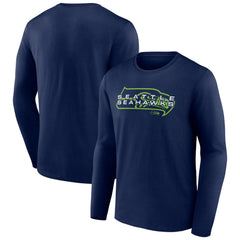Advance to Victory Long Sleeve T-Shirt - Seattle Seahawks T-shirts