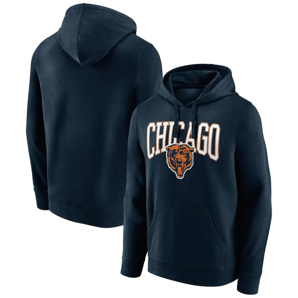 Gridiron Classics Campus Standard Pullover Hoodie - Chicago Bears Hoodies