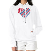 White Philadelphia Phillies G-III 4Her by Carl Banks Women's Heart Fleece Pullover Hoodie
