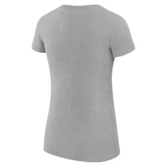 Heather Gray Philadelphia Phillies G-III 4Her by Carl Banks Women's Super-Slim Fit Lightweight Heart Graphic T-Shirt