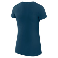 Navy Seattle Mariners G-III 4Her by Carl Banks Women's Super-Slim Fit Lightweight Heart Graphic T-Shirt