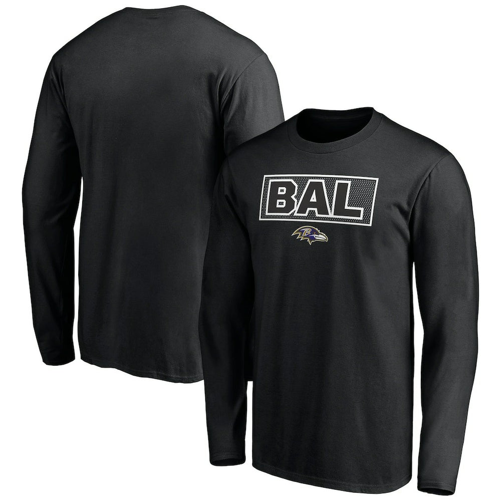 Squad Throwbacks Long Sleeve T-Shirt - Baltimore Ravens T-shirts