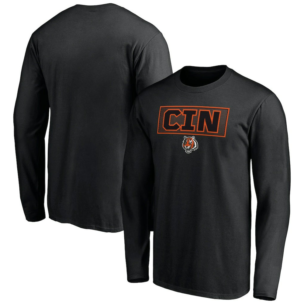 Squad Throwbacks Long Sleeve T-Shirt - Cincinnati Bengals T-shirts