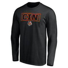 Squad Throwbacks Long Sleeve T-Shirt - Cincinnati Bengals T-shirts