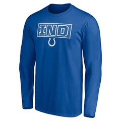 Squad Throwbacks Long Sleeve T-Shirt - Indianapolis Colts T-shirts