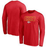 Squad Throwbacks Long Sleeve T-Shirt - Kansas City Chiefs T-shirts