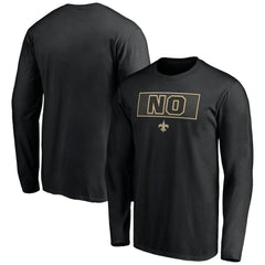 Squad Throwbacks Long Sleeve T-Shirt - New Orleans Saints T-shirts