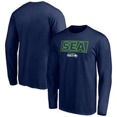 Squad Throwbacks Long Sleeve T-Shirt - Seattle Seahawks T-shirts