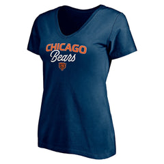 Women's Depth Chart V-Neck T-Shirt - Chicago Bears T-shirts