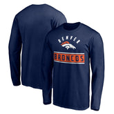 Team Arch Knockout Long Sleeve T-Shirt - Denver Broncos T-shirts