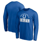 Team Arch Knockout Long Sleeve T-Shirt - Indianapolis Colts T-shirts
